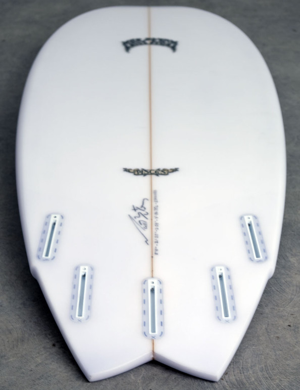 Lost Pisces Surfboard 5ft 11 Futures - White