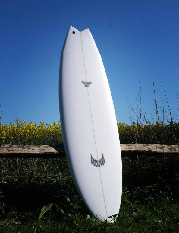 Lost Pisces Surfboard 5ft 11 Futures - White