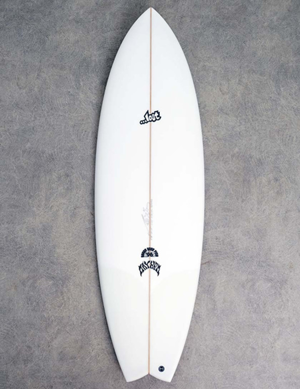 Lost RNF 96 Surfboard 5ft 8 FCS II - White