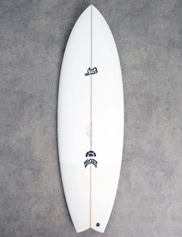 Lost RNF 96 Surfboard 6ft 0 FCS II - White
