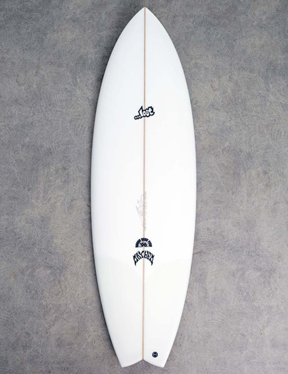 Lost RNF 96 Surfboard 5ft 10 Futures - White
