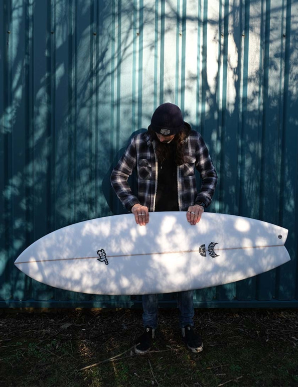 Lost RNF 96 Surfboard 5ft 11 FCS II - White
