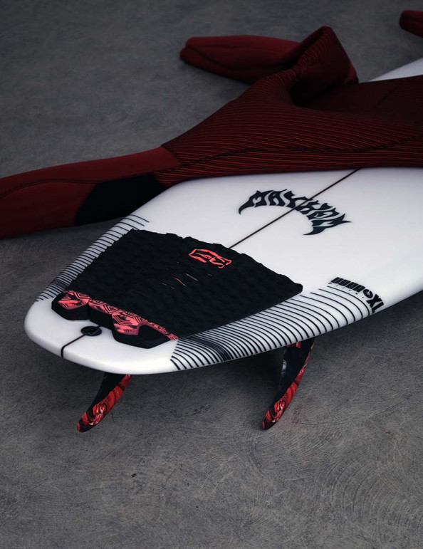 Lost Uber Driver XL surfboard 5ft 11 FCS II - White