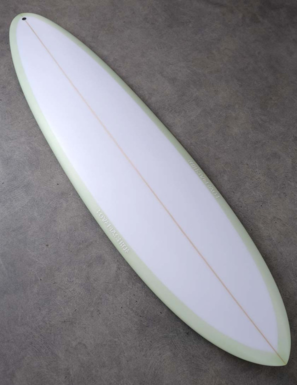 Love Machine FM surfboard 7ft 8 Futures FCS - Green Tint