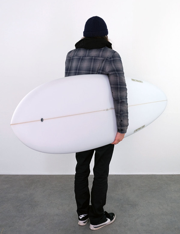 Love Machine V.Bowls surfboard 7ft 6 - White