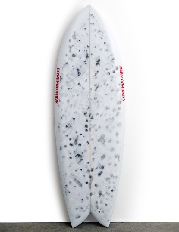 Blem* 5'3 Lovemachine Surfboards Wills Fish - Pink – Glide Surf Co