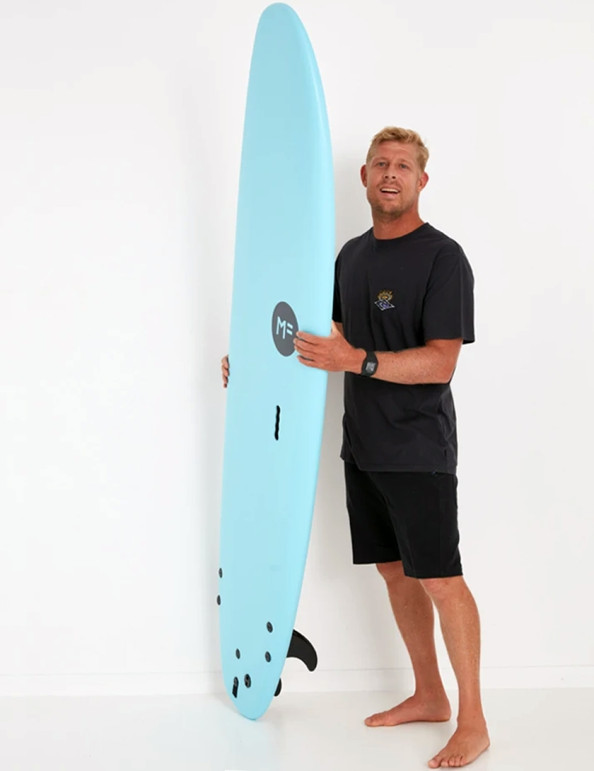 Mick Fanning Softboards Super Soft Soft Surfboard 8ft 0 FCS II - Paradise