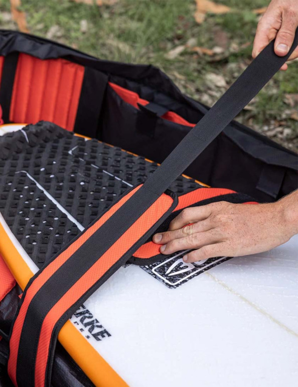 Ocean & Earth Apex Triple Fish Wheeled Travel Surfboard Bag 10mm