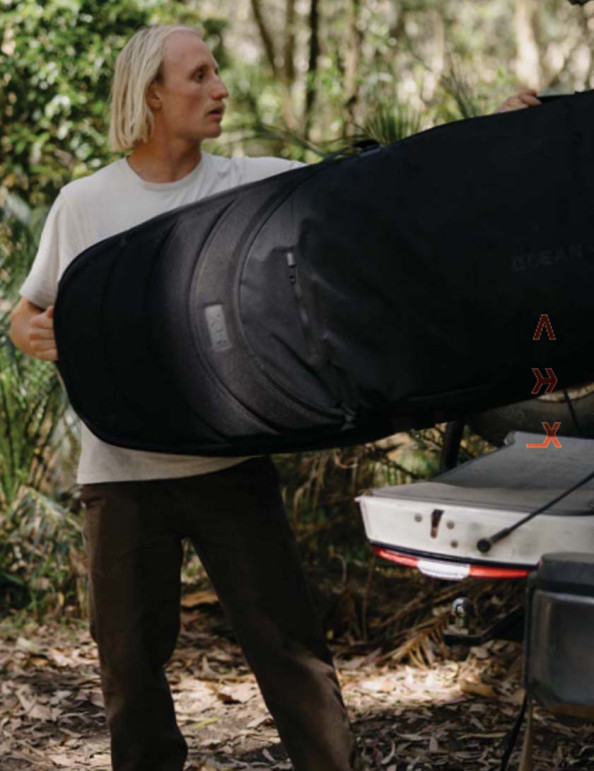 Ocean & Earth Hypa Triple Shortboard Travel Surfboard Bag 10mm 6ft