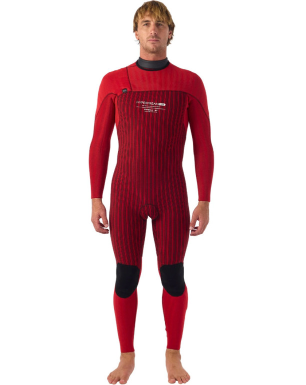 O'Neill HyperFreak Fire Chest Zip 4/3+mm wetsuit - Carbon/Carbon