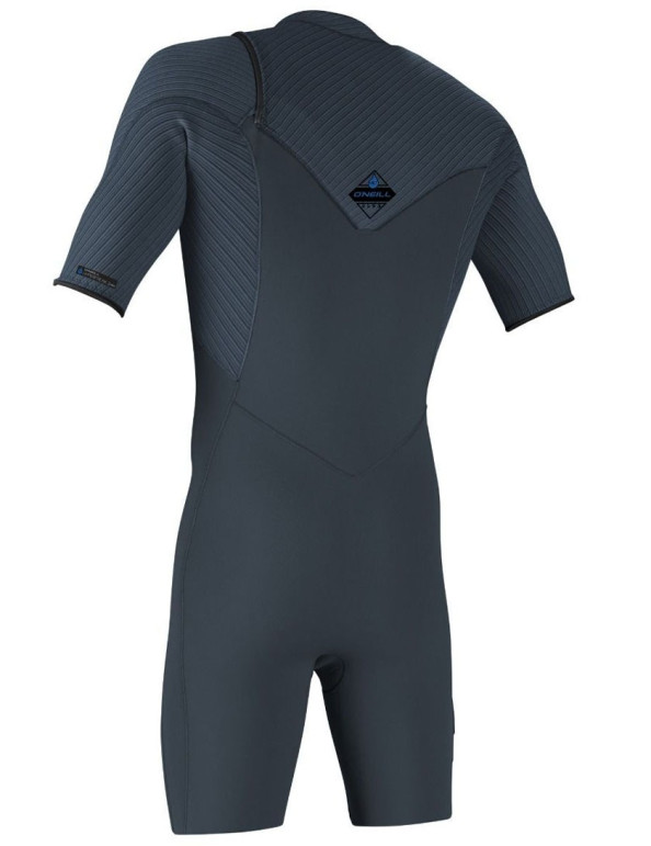 O'Neill Hyperfreak Chest Zip Shorty 2mm wetsuit - Dark Orion/Copen
