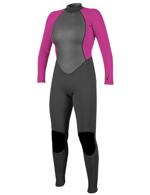 O'Neill Ladies Reactor II 3/2mm wetsuit - Black/Berry