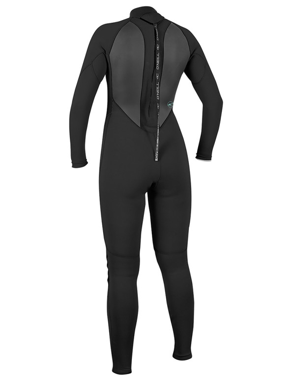 O'Neill Ladies Reactor II 3/2mm wetsuit - Black/Black