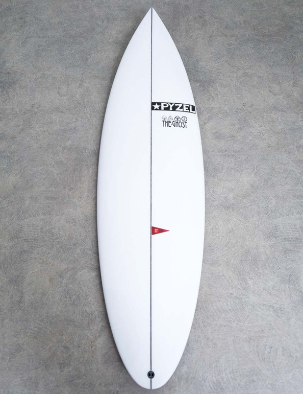 Pyzel Ghost surfboard 6ft 0 Futures - White