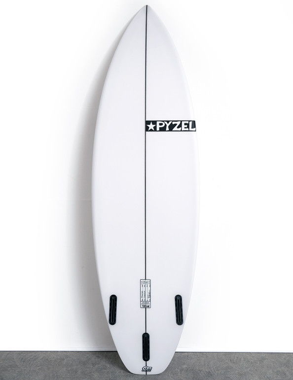 Pyzel Phantom surfboard 5ft 11 Futures - White
