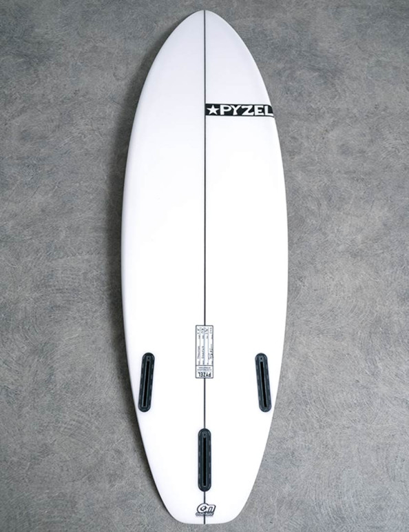 Pyzel Phantom surfboard 5ft 11 Futures - White