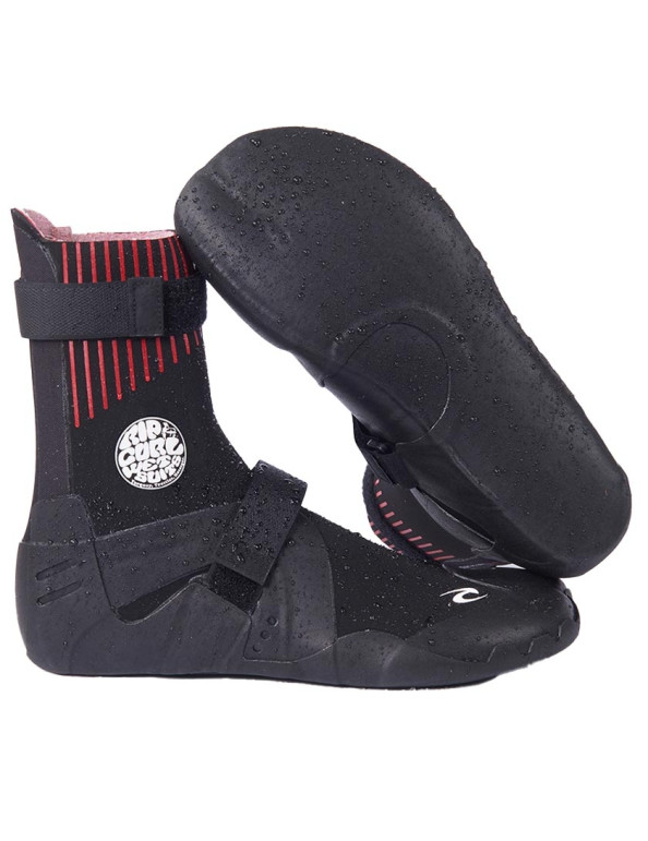 Rip Curl Flash Bomb Round Toe 7mm Wetsuit Boots - Black