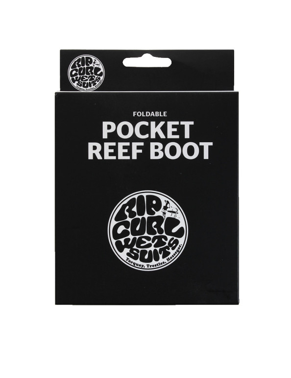 Rip Curl Foldable Pocket 1mm Reef bootie Black