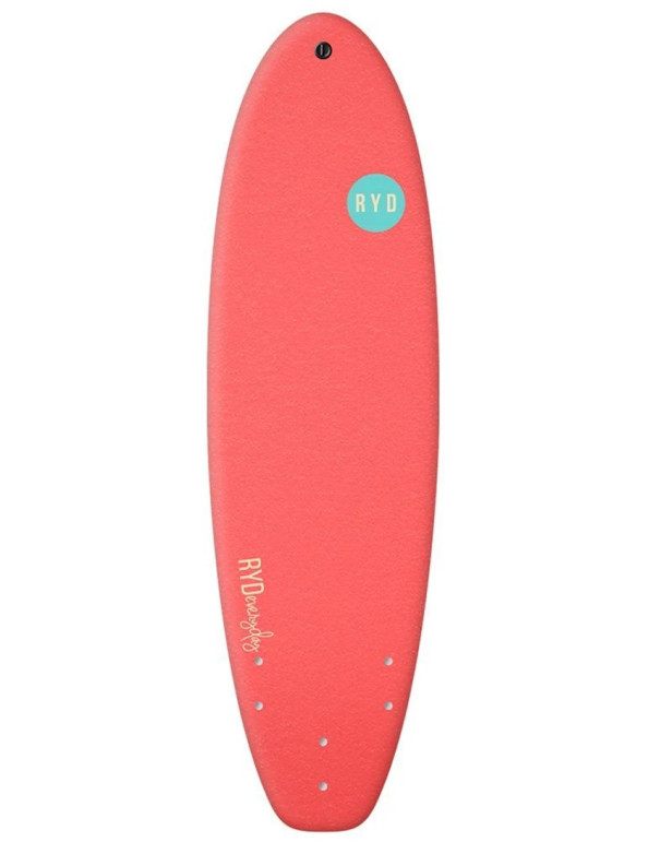 RYD Everyday Soft Surfboard 6ft 6 - Coral