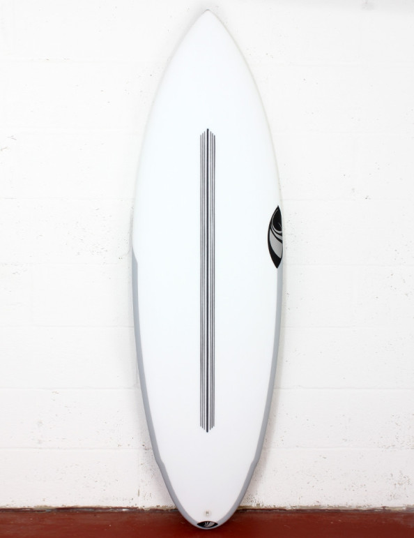 Sharp Eye Modern 2.5 Fusion E2 Surfboard 5ft 8 FCS II - White