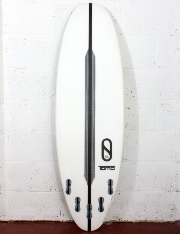 Slater Designs Omni surfboard 5ft 10 FCS II - White
