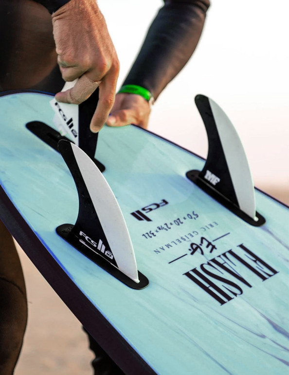 Softech Eric Geiselman Flash soft surfboard 5ft 7 FCS II - Mint Marble