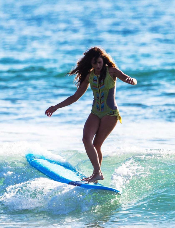 Softech Roller Hand Shaped soft surfboard 6ft 6 - Ice Yellow
