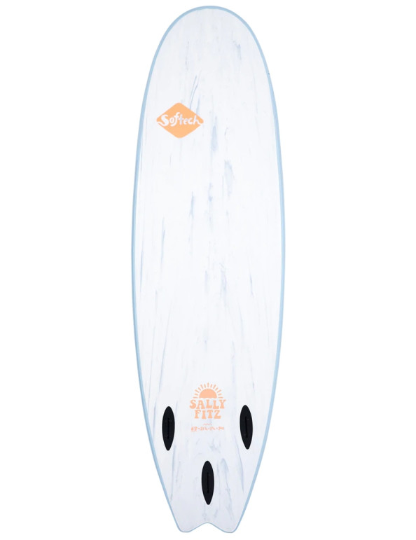 Softech Sally Fitzgibbons soft surfboard 7ft 0 - Mist
