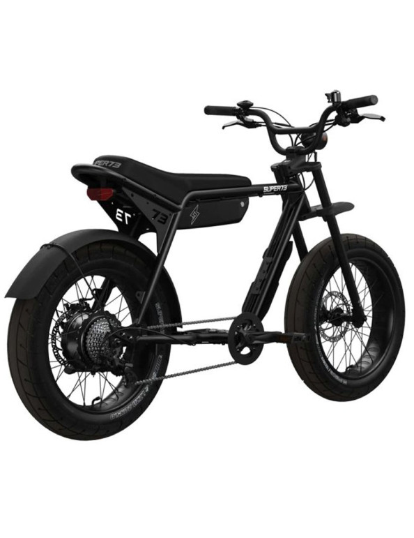 SUPER73 ZX Electric Bike - Obsidian Black