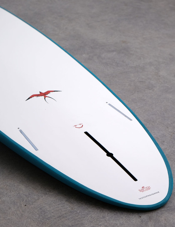 Takayama Egg Xtrasoft Soft Top Surfboard 7ft 6 Futures 2 + 1- Blue