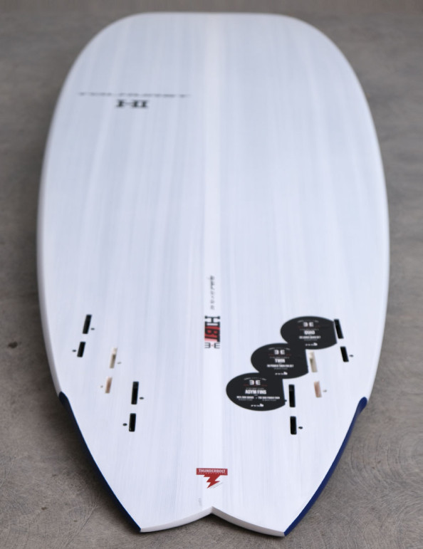 Thunderbolt Harley Ingleby HIBT Surfboard 5ft 10 FCS II - Red Flyer