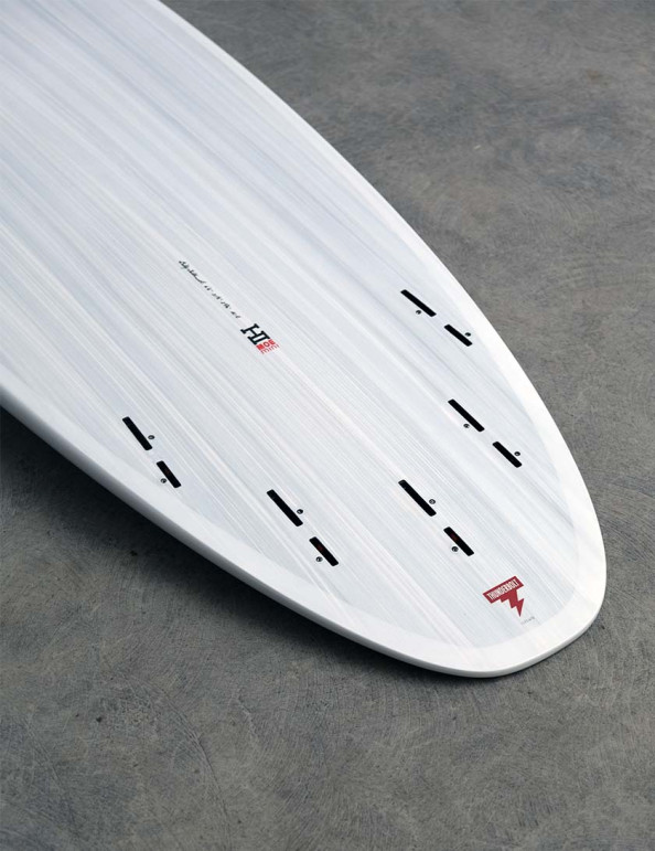 Thunderbolt Harley Ingleby Moe Surfboard 7ft 2 FCS II - Candy White