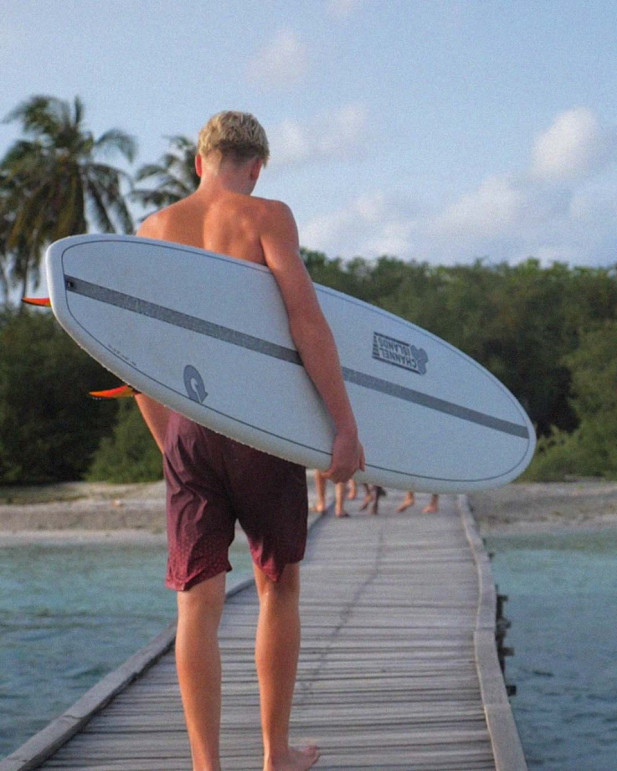Torq x Channel Islands Chancho Surfboard 7ft 6 Futures - Light Tan