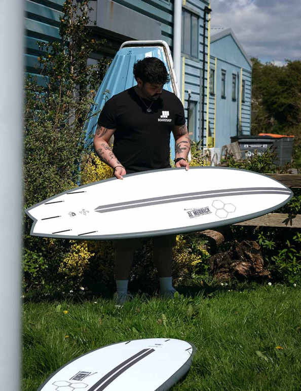 Torq x Channel Islands X-Lite Pod Mod surfboard 6ft 6 - Graphite