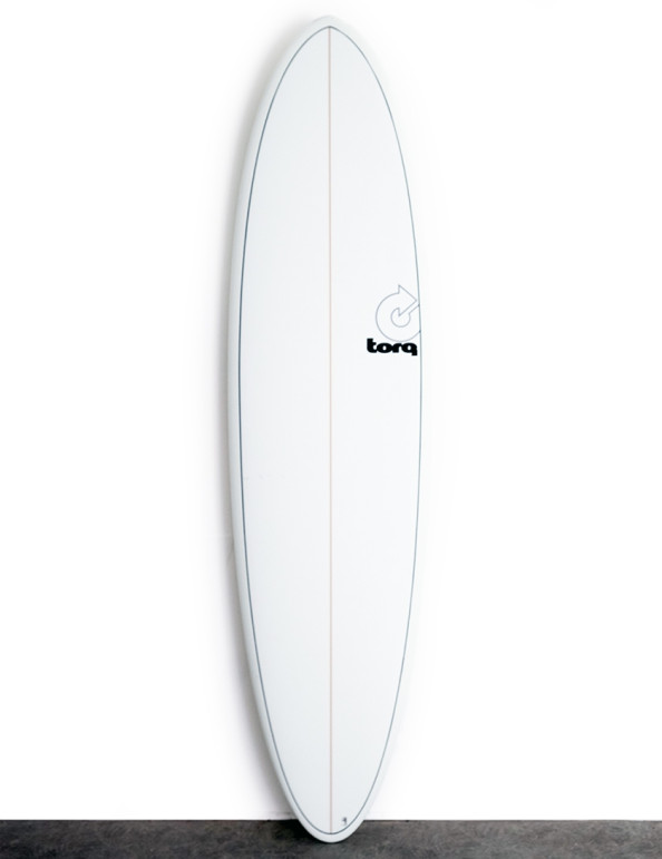 472ℓTorq Mod Fun Surfboard - White White 7’2