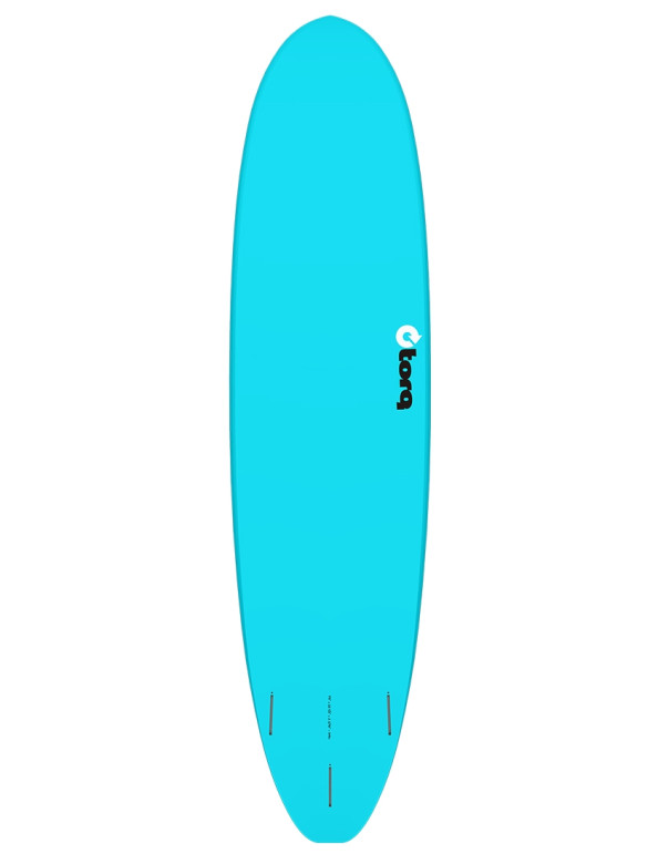 Torq Mod Fun V+ Surfboard 8ft 2 Package - Blue + Pinline