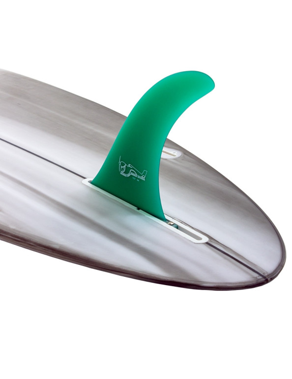 True Ames Greenough 4A 9.0 Longboard Fin - Green