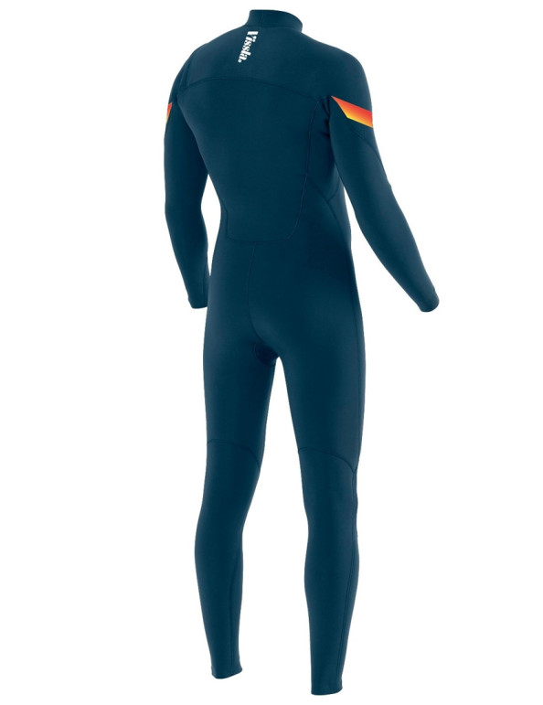 Vissla 7 Seas Raditude Chest Zip 3/2mm Wetsuit - Night