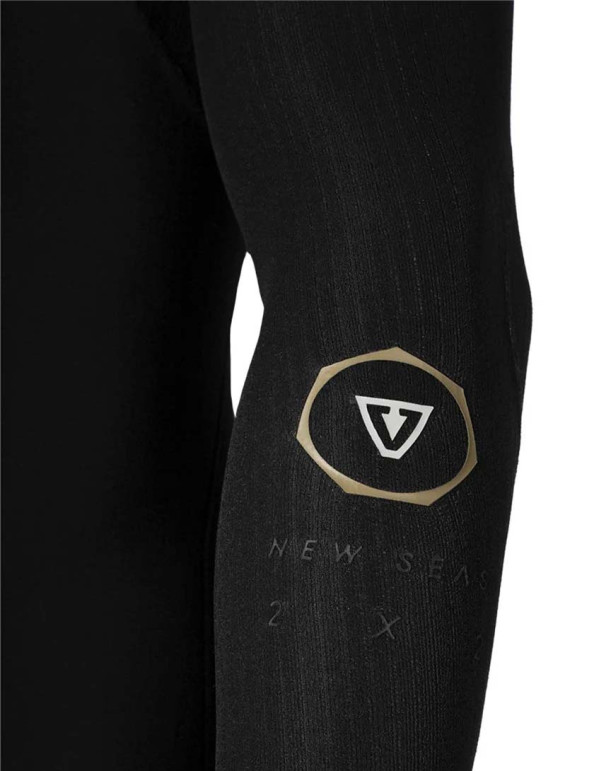 Vissla x Axxe New Seas V Zip 2/2mm Long Sleeve Shorty Wetsuit