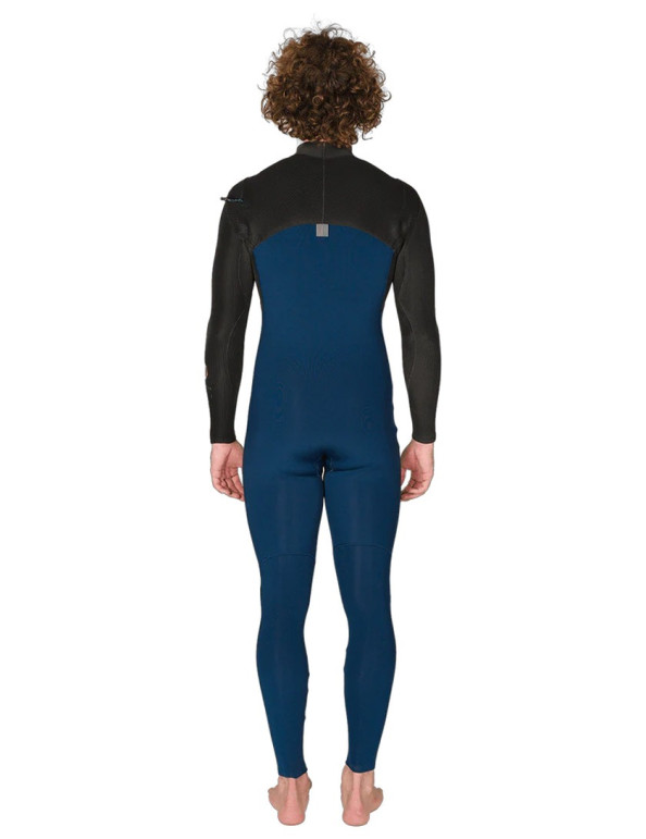 Vissla x Axxe New Seas V Zip 4/3mm Wetsuit - Midnight