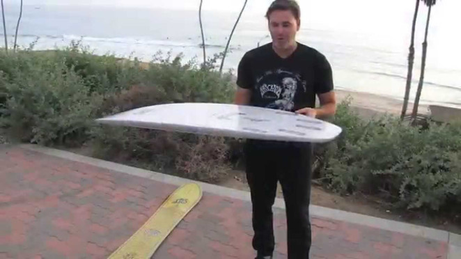 Lib Tech X Lost Puddle Jumper surfboard 5ft 11 - White