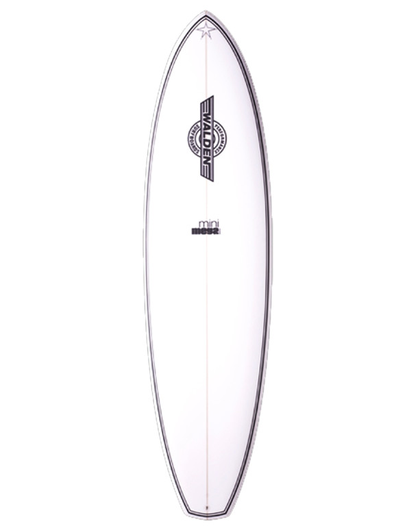 Walden Mini Mega Magic Fusion HD surfboard 7ft 6 - White