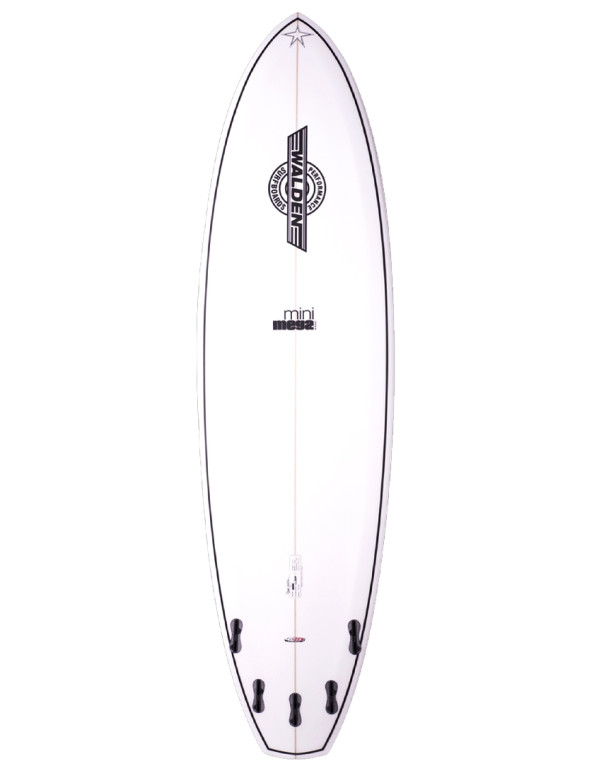Walden Mini Mega Magic Fusion HD surfboard 7ft 6 - White