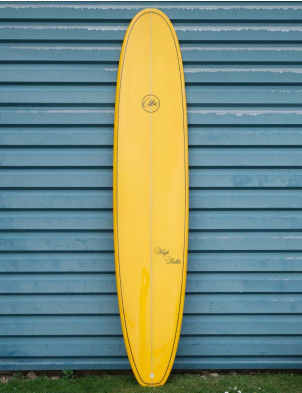 ABC High Roller Longboard Surfboard 9ft 1 Futures - Yellow