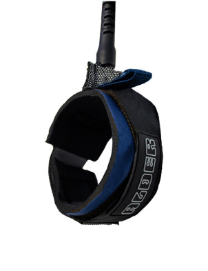 Alder Ultra Coil Bicep bodyboard leash - Blue