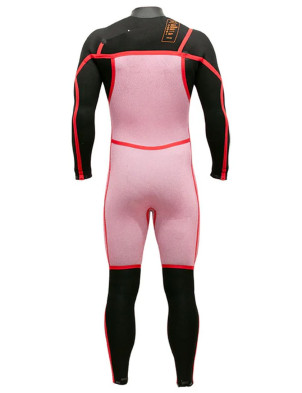 Alder Evo Fire MX Chest Zip 4/3mm Wetsuit - Black