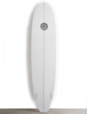 Hawaiian Soul Mini Mal Surfboard 7ft 6 - Dark Wood