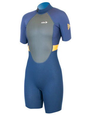Alder Ladies Impact Shortie 3/2mm Wetsuit - Orange