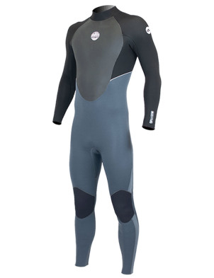 Alder Stealth Back Zip 5/4/3mm Wetsuit - Black