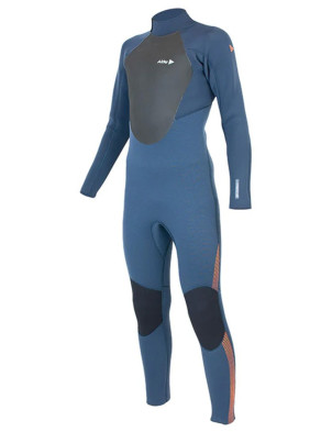 Alder Kids Stealth Back Zip Wetsuit 3/2mm - Slate